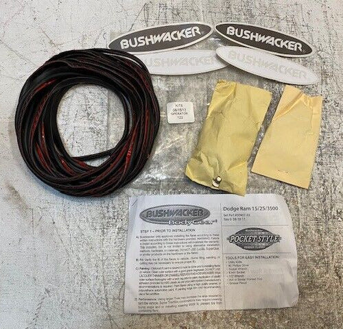 Bushwacker Fender Flare 50907-02 Operator 122 Kit