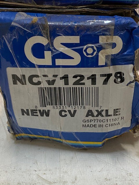 2 Quantity of GSP Drive Shaft CV Axles NCV12178 | 883331121787 (2 Quantity)