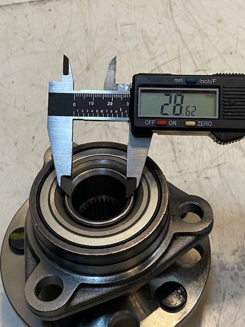 Front Wheel Hub Bearing Assembly 513017K | 29mm Bore 13mm Bolt Holes 4"x5"x5"