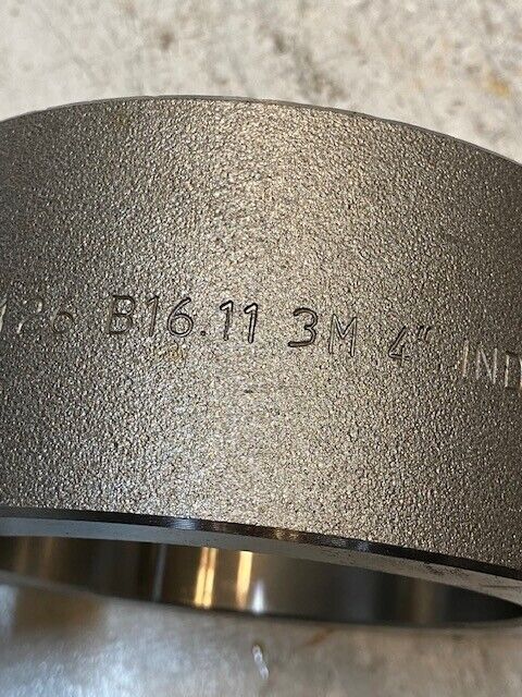 2 Qty of Pipe Fitting A105N A126 B16.11 3M 4" | 5-1/2" OD 2-3/8" Thick (2 Qty)