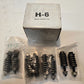 8 Quantity of H-6 Exhaust Bolts with Springs M8 x 25mm Threaded Section (8 Qty)