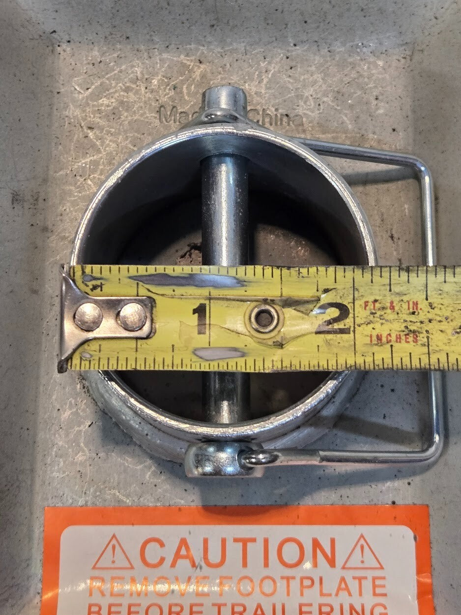 4 Quantity of Trailer Jack Feet 6-1/4"x4-1/4" for 2" Tube for Curt 28272 (4 Qty)