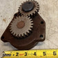 Diesel Engine Oil Pump Cast Metal With Two Drive Gears Heavy Equipment Motor