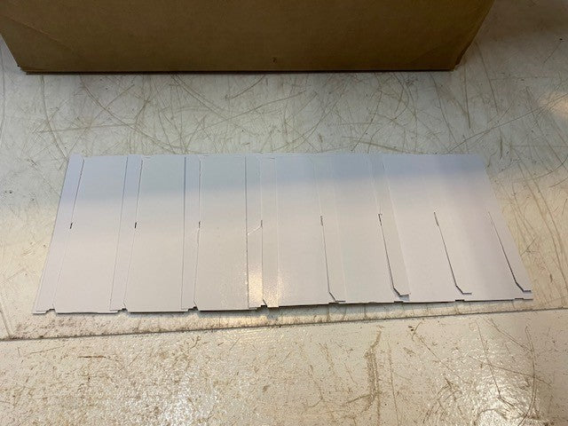 Box of 115 Qty of Municipal Packaging 12 Cells + Air 024-00129 Crate Dividers