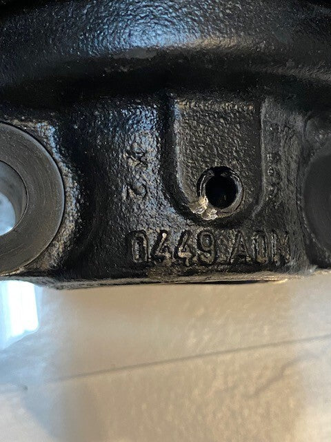 Bottom Track Roller for Excavator 0449A0M | 0449 | L37 | 11-1/2" Long