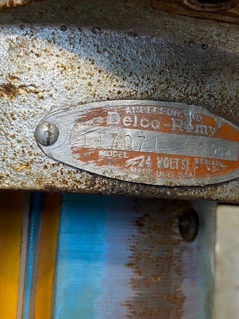 Delco-Remy Heavy Duty Starter Motor 1117071 | 24 Volts | Model 3394 | 1949043