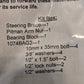 Hardware Kit 92107400 for Rough Country Steering Brace for 03-08 Dodge 2500/3500