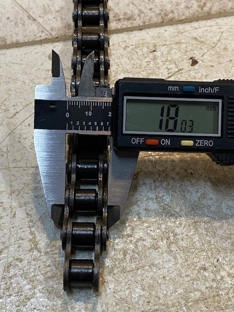 FR 50 China Riveted Roller Chain 66" Long Power Transmission Drive Chain