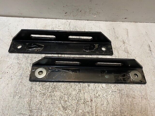 Pair of Mounting Frame Rail Brackets 18" Long 2-7/8" Wide 2-7/8" Tall 20mm Bore