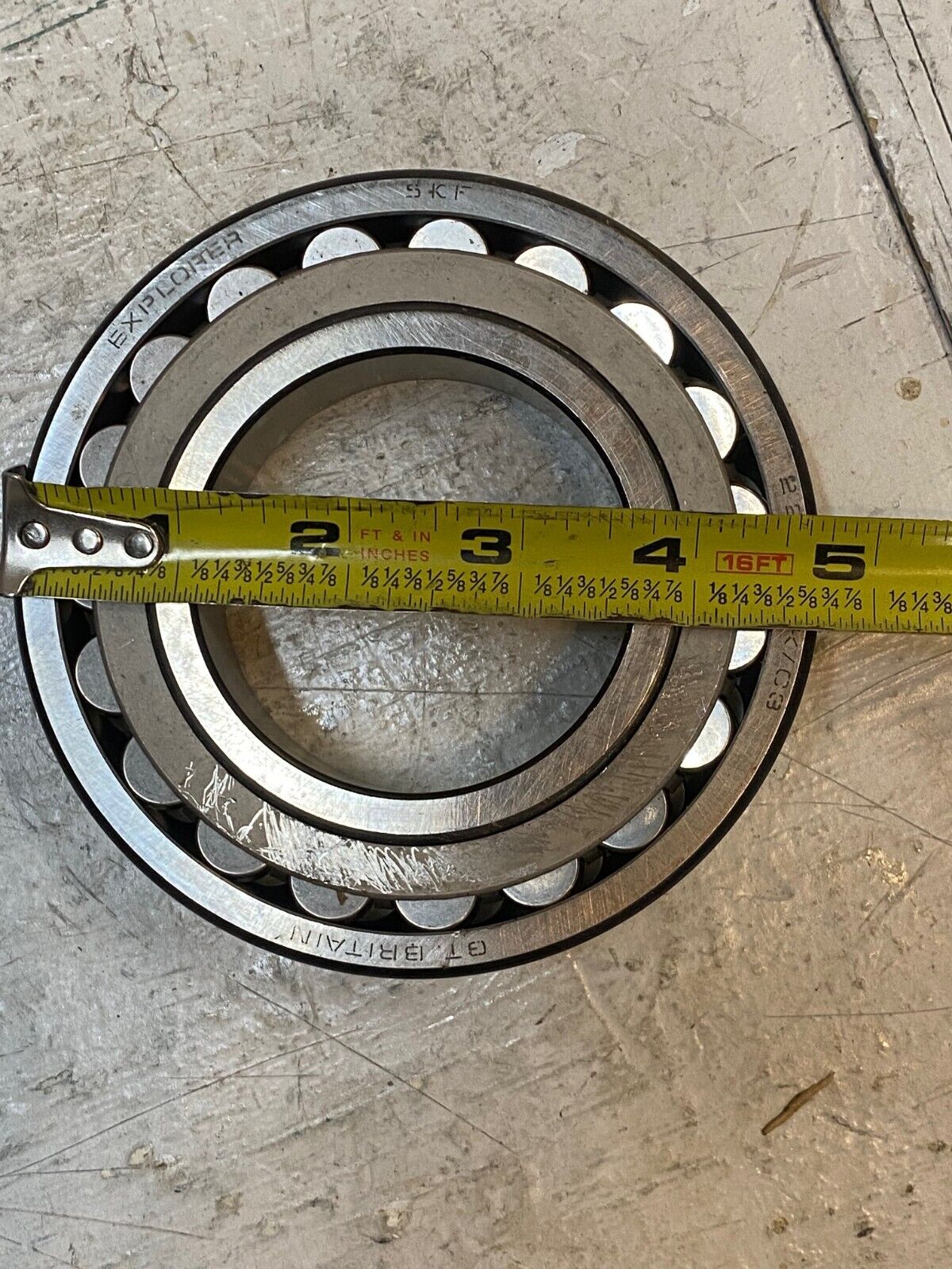 SKF 22213EKC3 Explorer Spherical Roller Bearing