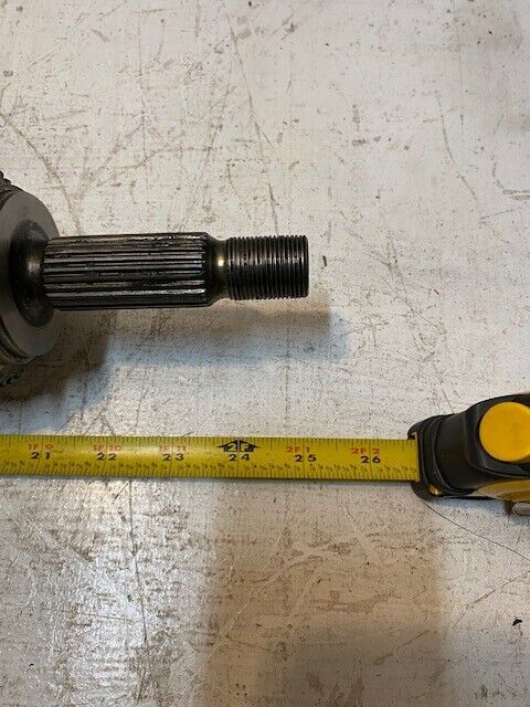 NTN CV Joint Axle 87LAC BONI487 25" Long 3-3/8" Shaft 25-Spline 22mm End