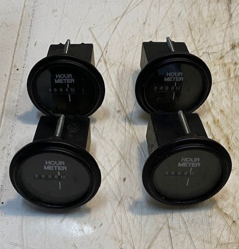 4 Quantity of Hour Meters 83760 | 85382 | 01066 | 12-24VDC (4 Quantity)