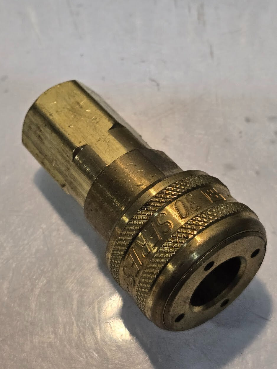 Parker 30 Series B37 1/2" Quick Connect Coupler 1/2"-14 Female Threads