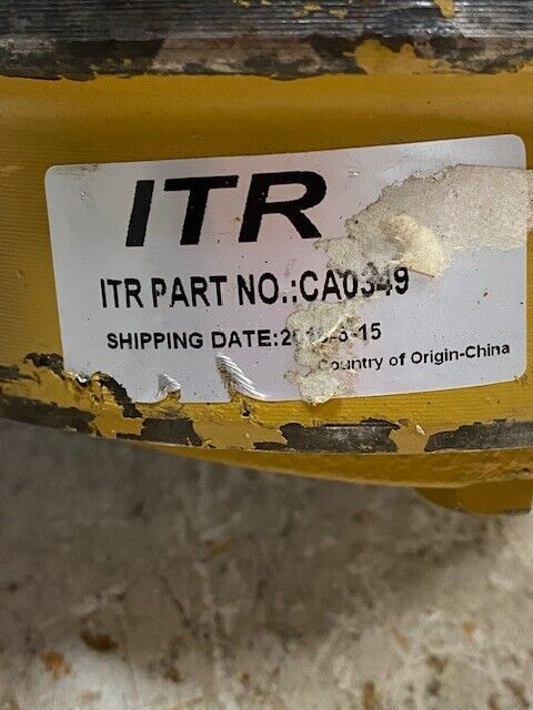 ITR CA0349 Top Carrier Roller Assembly 2-3/8" 45mm Shaft