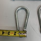 4 Pack of 5-3/8” Long Carabiners & 5 Pack of 8” Bolt Hangers  & 4.5” Bolt Hanger