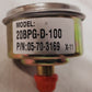 Pressure Murphygage 20BPG-D-100 | P/N 05-70-3169 | X-11