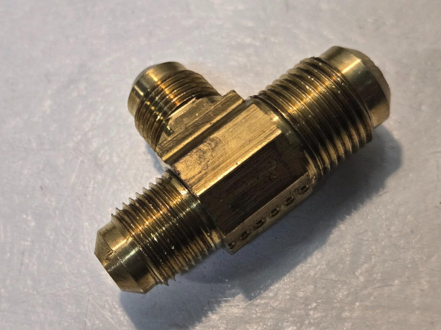 10 Quantity of BrassCraft 44-8-6-6 Flare Reducing Tees 1/2"x1/2"x3/8" (10 Qty)