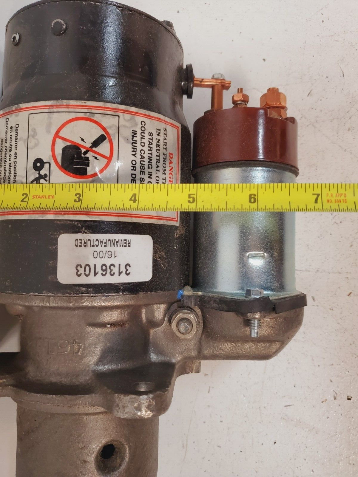 Starter Remanufactured 3136103 | 16/00