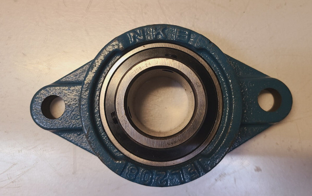 NKB Bearing 2 Bolt Flange FL208 | 1-1/2" | UC208-24