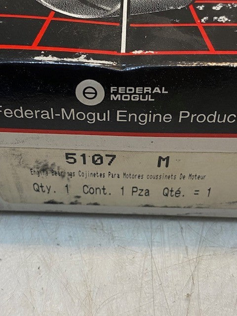 Federal Mogul 5107M Main Bearing Set 6 Pieces