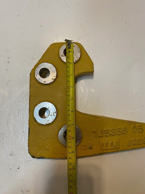 Caterpillar CAT 7J5356 Left Hand Guide 10-1/4" Long 9-1/4" Wide 22mm Bolt Holes