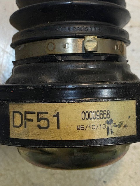 CV Axle Shaft DF51 00009668 | 30" Long 5" Diameter 27mm Shaft 30-Spline