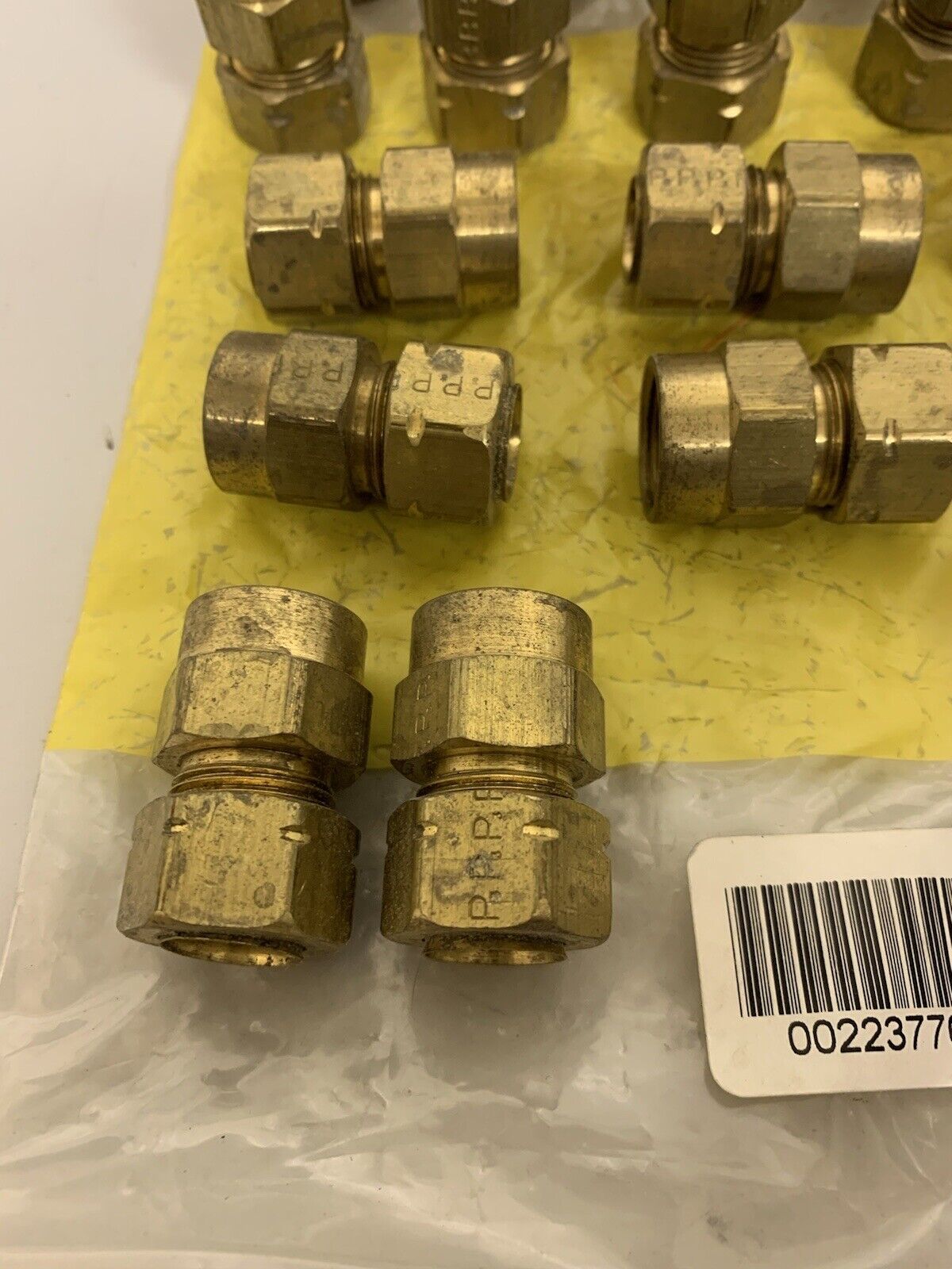 20 Pack of P3 Brass Compression Fittings Thread Size M16-1.5