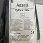 24 Pairs of Ansell HyFlex Lite Gloves 11-600 Black/Gray