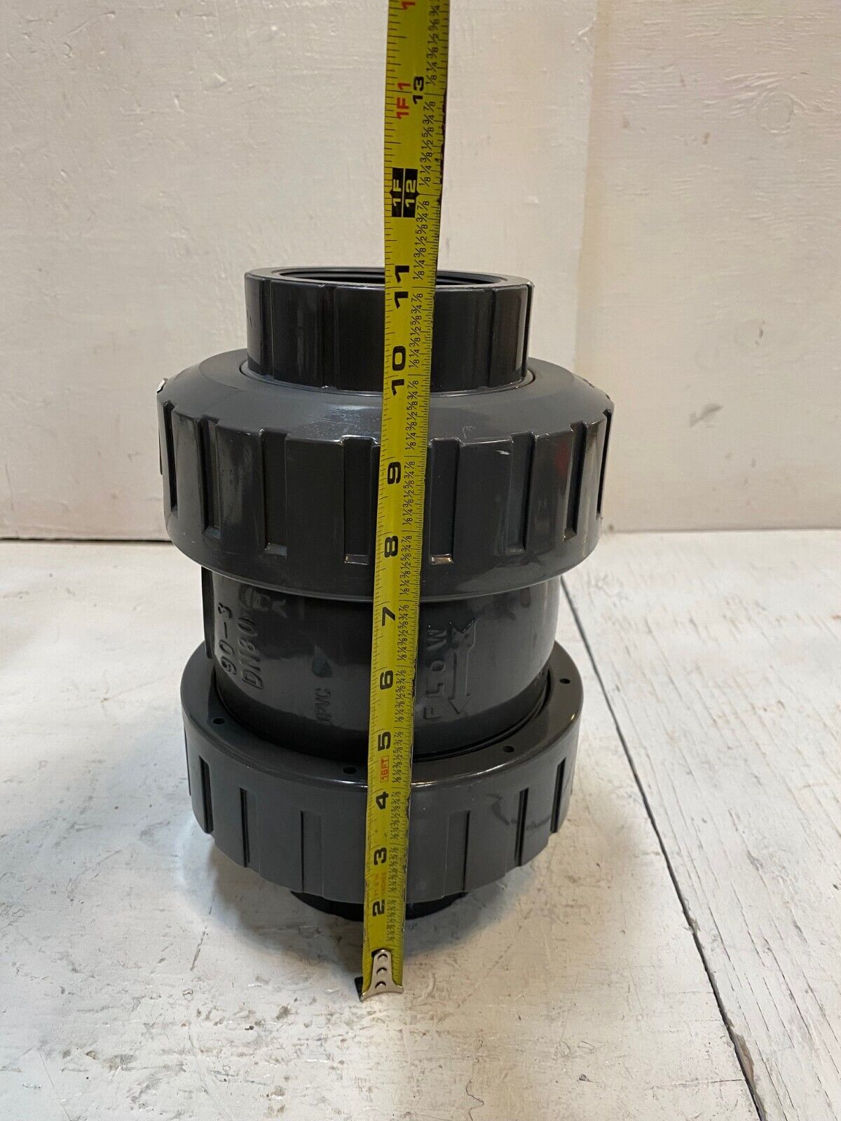 SH 90-3 DN80 PVC Ball Valve Thermoplastic Valve