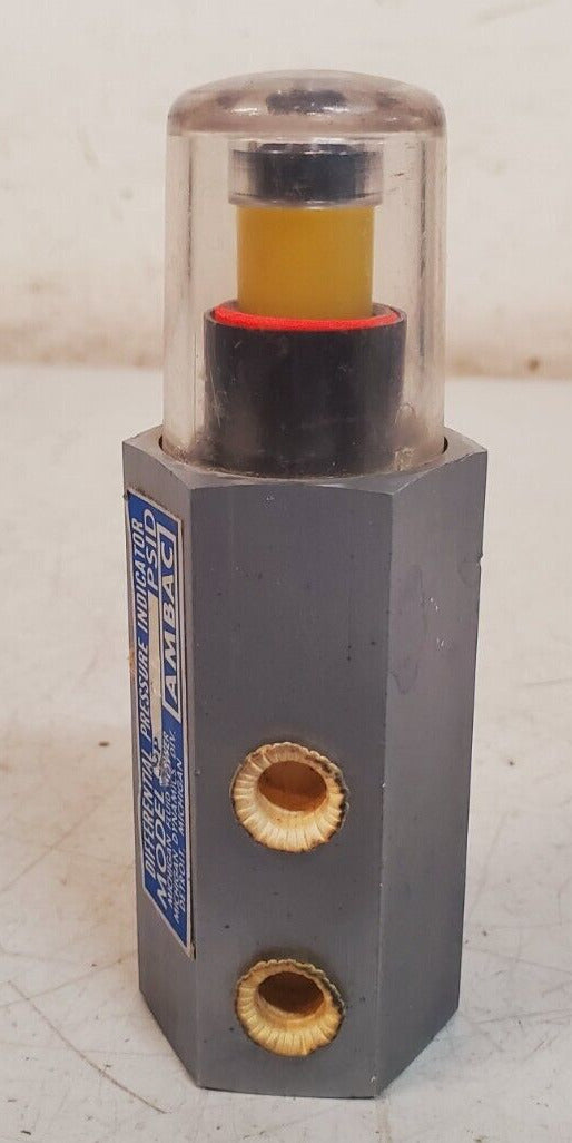 Ambac Differential Pressure Indicator DP-25 PSID