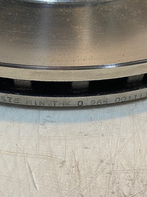 BPC Disc Brake Rotor 6576 Min Thk 0.965 | 00111T4A | 72mm Bore 5x115mm 540351