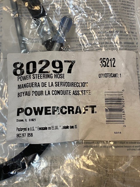 Powercraft Power Steering Hose 80297
