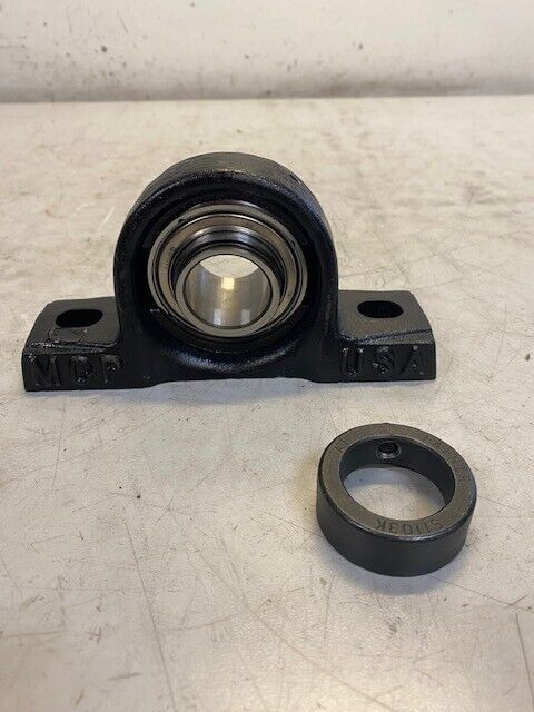 FAFNIR G1103KRRB PILLOW BLOCK BEARING 30mm BORE W/ LOCKING COLLAR S1103K