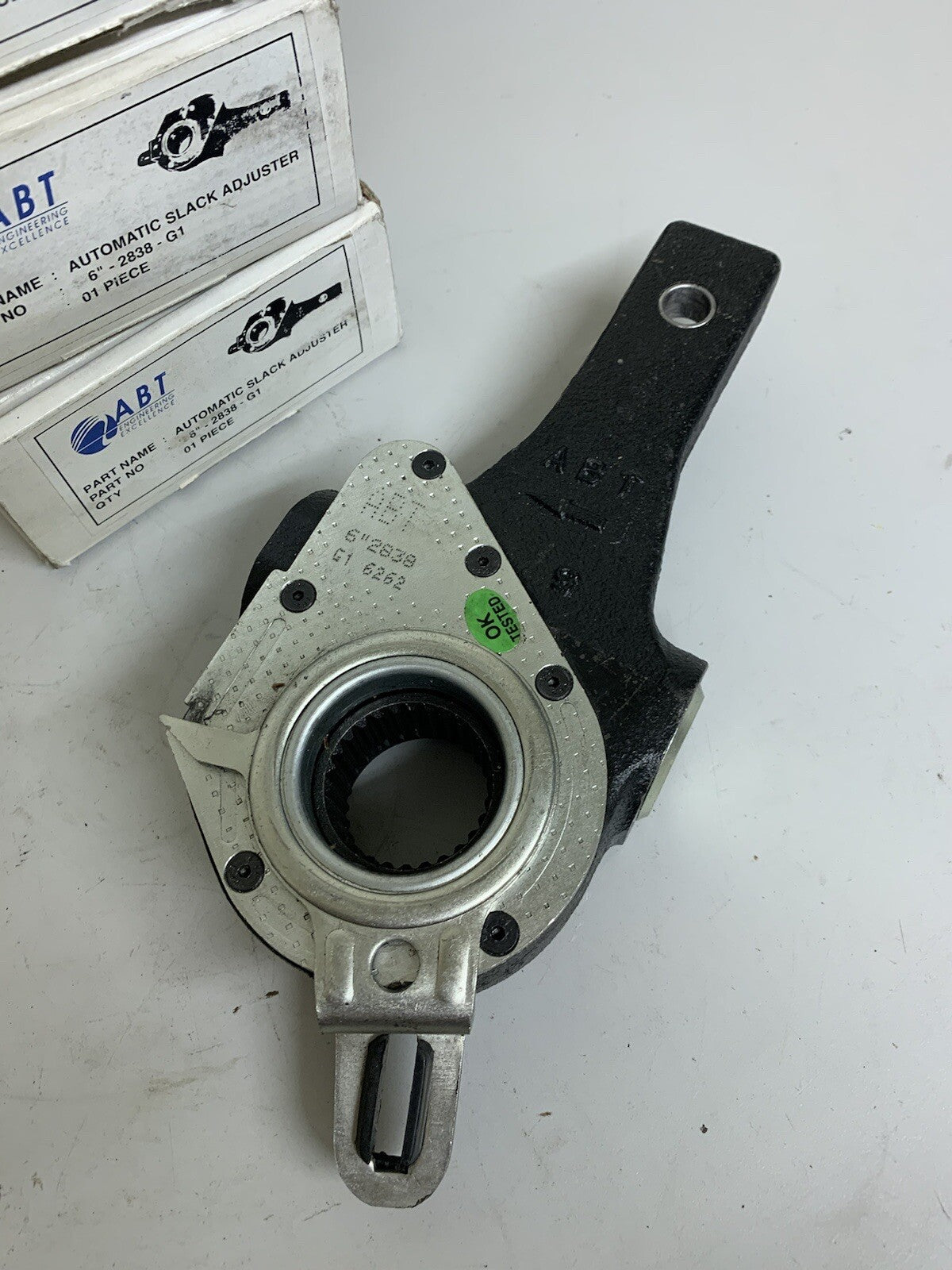 3 Pack of ABT 28 Spline Automatic Slack Adjusters 6”-2838-G1 (3 Pack)