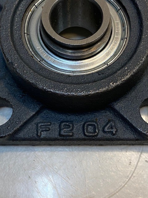 PEER 4-Bolt Flange F204 Insert Bearing FH204-12 | 19mm Bore 3-1/4" W