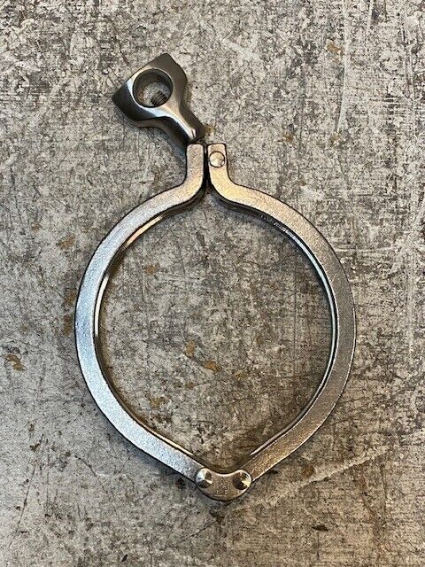 Stainless Steel 4-1/4" ID Sanitary Tri Clamp 304 | 5" OD