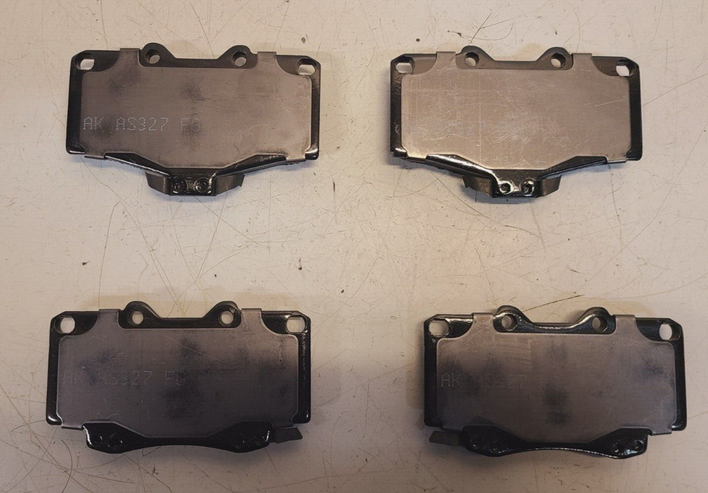 Akebono Proact Ultra Premium Disc Brake Pad Kit G2X19KB1 | AK AS327 FG