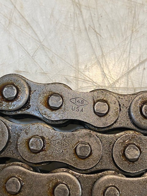 148 USA Roller Chain 68" Long Industrial Power Transmission Drive Chain