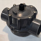 CPVC 3-Way Diverter Valve for 2" Pipe | Missing Handle See Pictures
