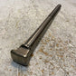 Rectangle-Head Bolt 15-1/2" Long 22mm OD