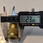 2 Quantity of Perfecting Coupling Series F 1/4" Quick Couplings 1/4" MPT (2 Qty)