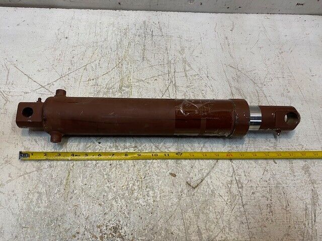 Hydraulic Steering Cylinder 21-1/2" Long 73mm OD 4-1/2" Shaft 26mm Bore