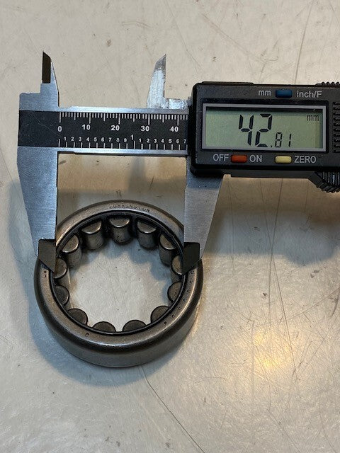 Torrington Cylindrical Roller Bearing UB-59722 | 57mm OD 43mm Bore 18mm Thick