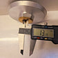 2 Quantity of Aluminum Backer Pads 3-3/4" (2 Qty)