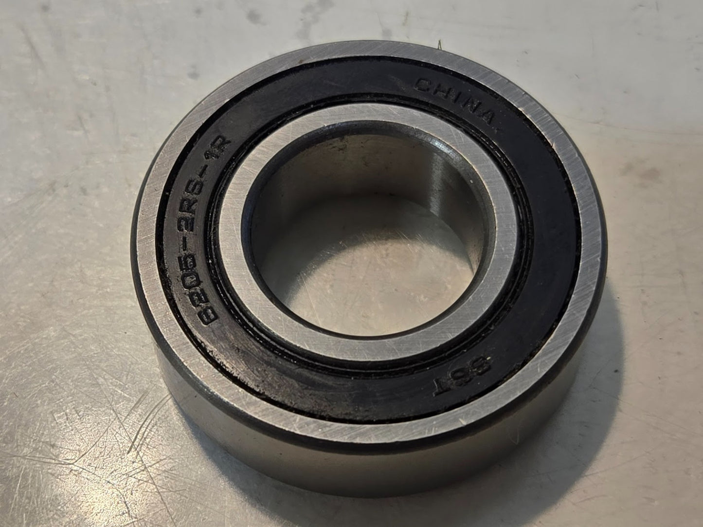 9 Quantity of Ball Bearings 6205-2RS-1R | 52 mm OD 1 in Bore 15 mm Wide (9 Qty)