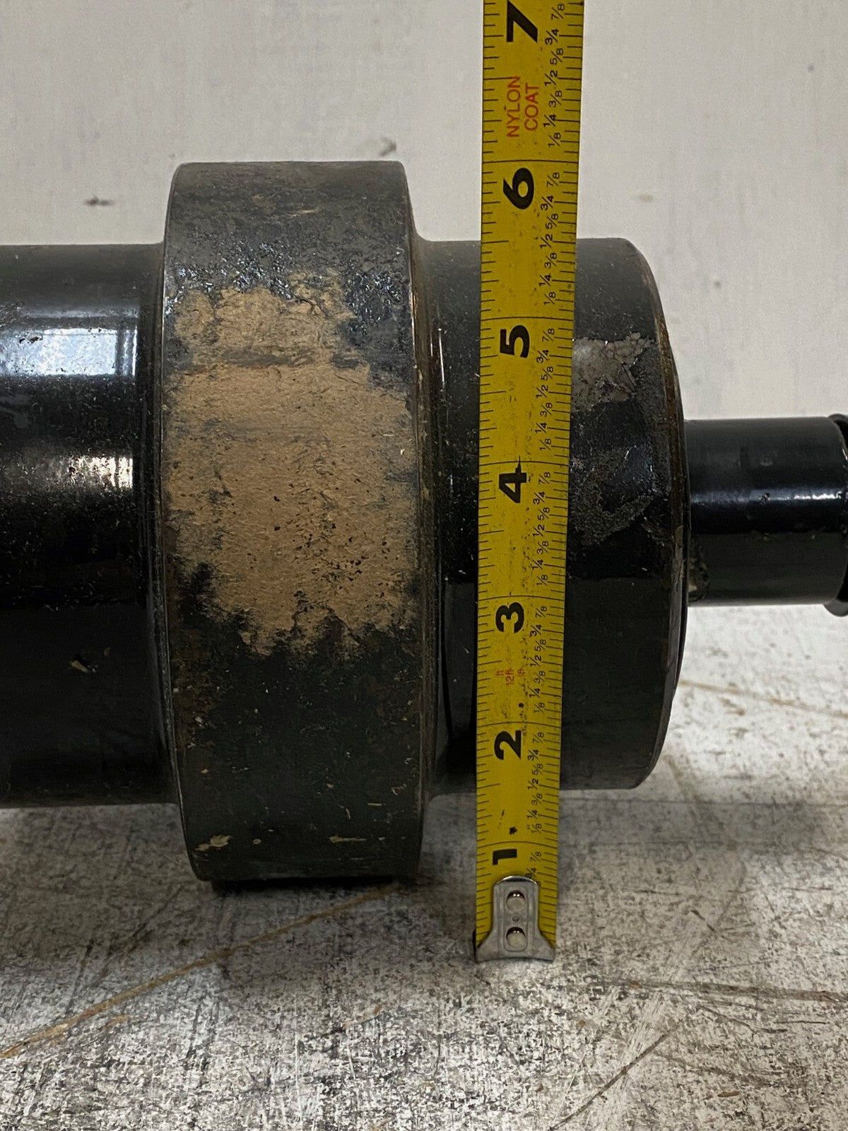 Track Bottom Roller 12-1/4" Length 3-1/4" Shaft 23mm Thread OD 40mm Shaft OD