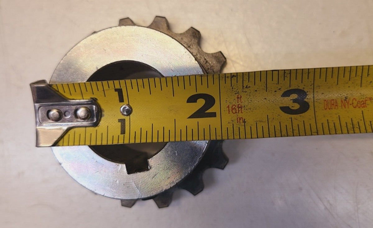 Finished Bore Roller Chain Coupling Hub C4016XI | 1/8