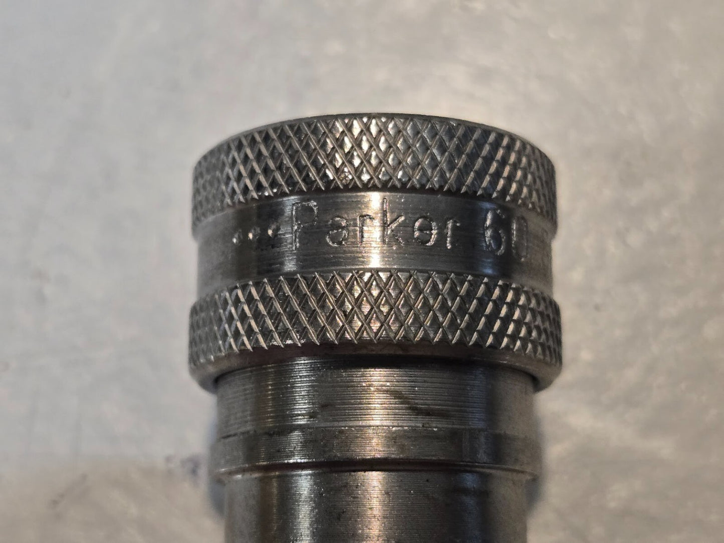 Parker 60 Series SH2-62 Stainless Steel Hydraulic Quick Disconnect Fitting 1/4"