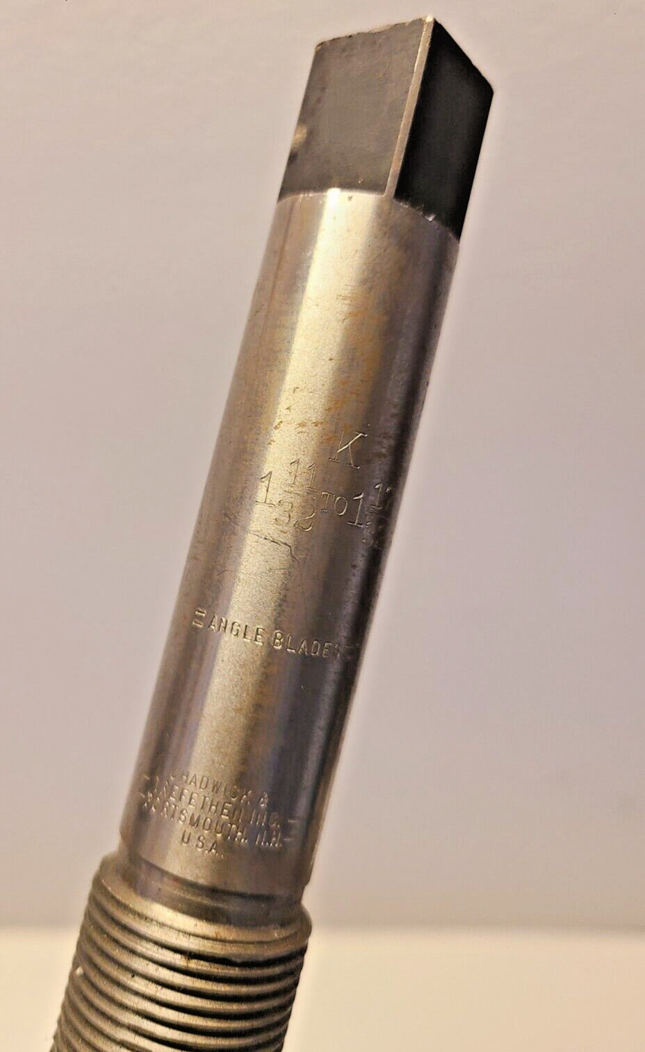 Critchley-Six Chadwick & Trefethen Blade Expansion Reamer K 1-11/32 to 1-17/32