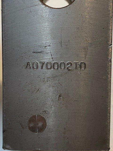 YOKE A070002TD 19mm Pin Hole 24mm Bore 4" H 2-1/4" L 2" W